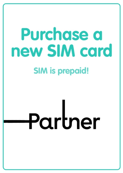 Picture of Purchase new prepaid "partner" local SIM card starting at 