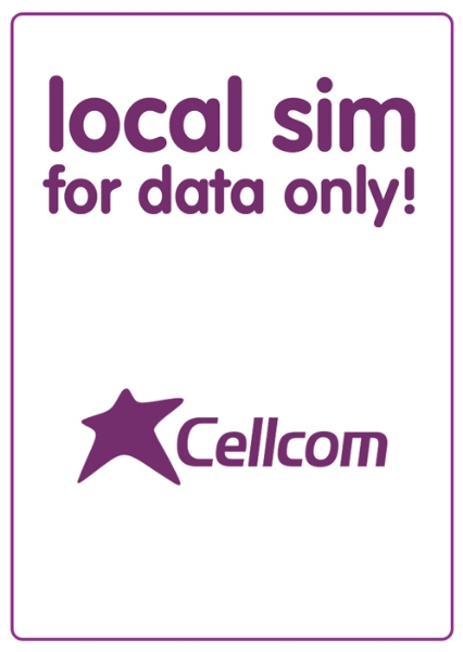 Picture of Cellcom Data - Local SIM, Data only. 200GB. Valid for 30 days.