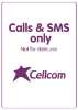 Picture of Cellcom 50 NIS charge. Valid for a year.