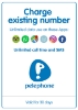 Picture of Pelephone - Unlimited calls and SMS + 500 GB Data