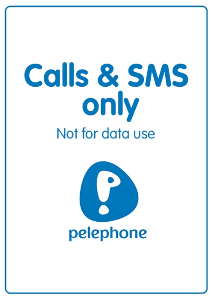 Picture of Pelephone 75 NIS charge. Valid for a year.