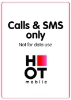 Picture of Hot Mobile 50 NIS charge. Valid for a180 days..