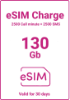 תמונה של Esim prepaid עם 130 גיגה +שיחות והודעות ל30 יום 